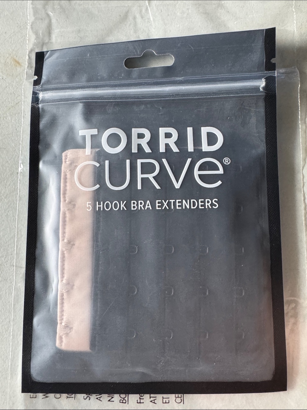 torrid Black Bra Accessory Extender 2 packs - 4 total extenders.